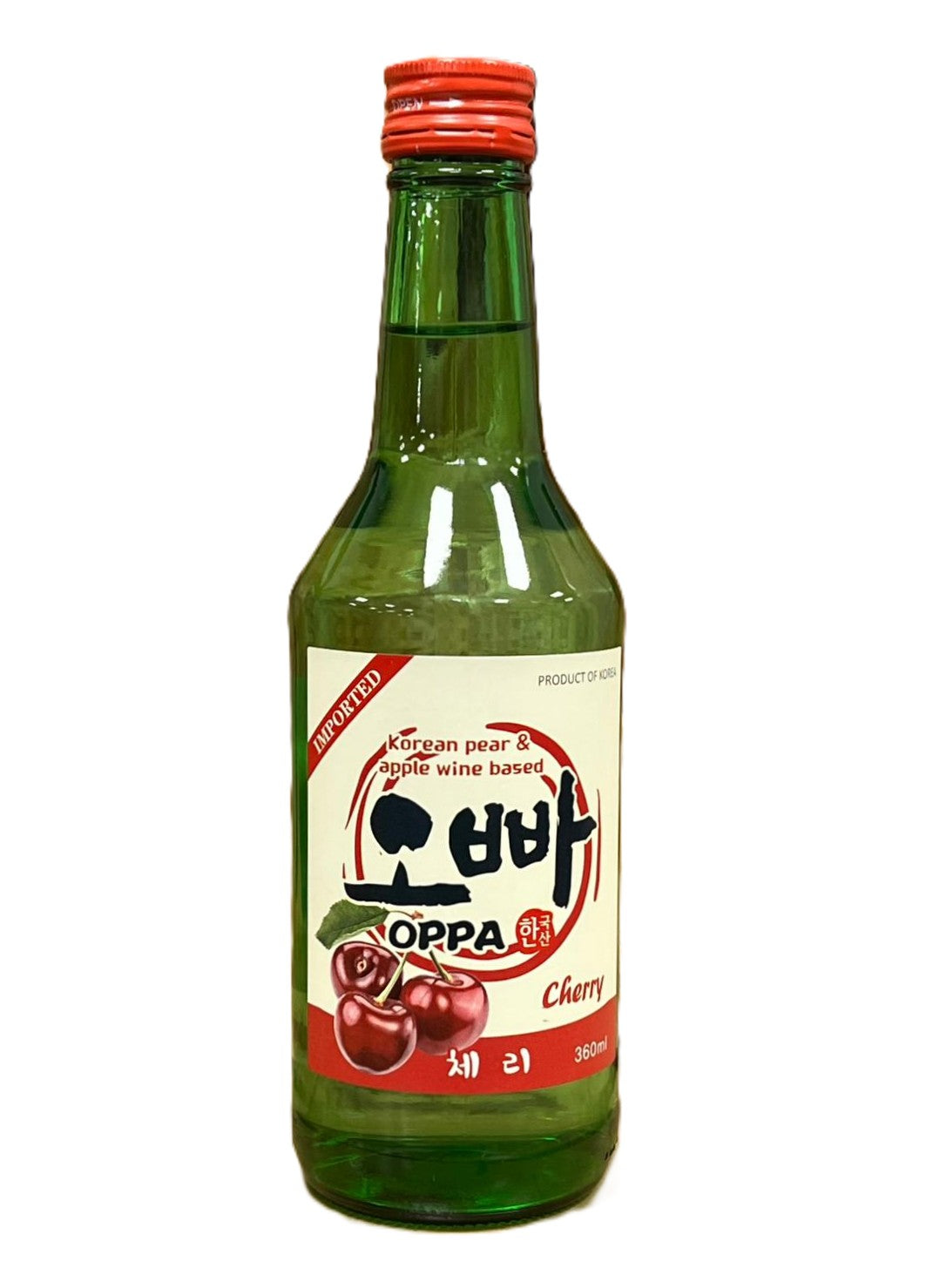 Oppa Getränk Soju 12% vol Kirsch 360ml