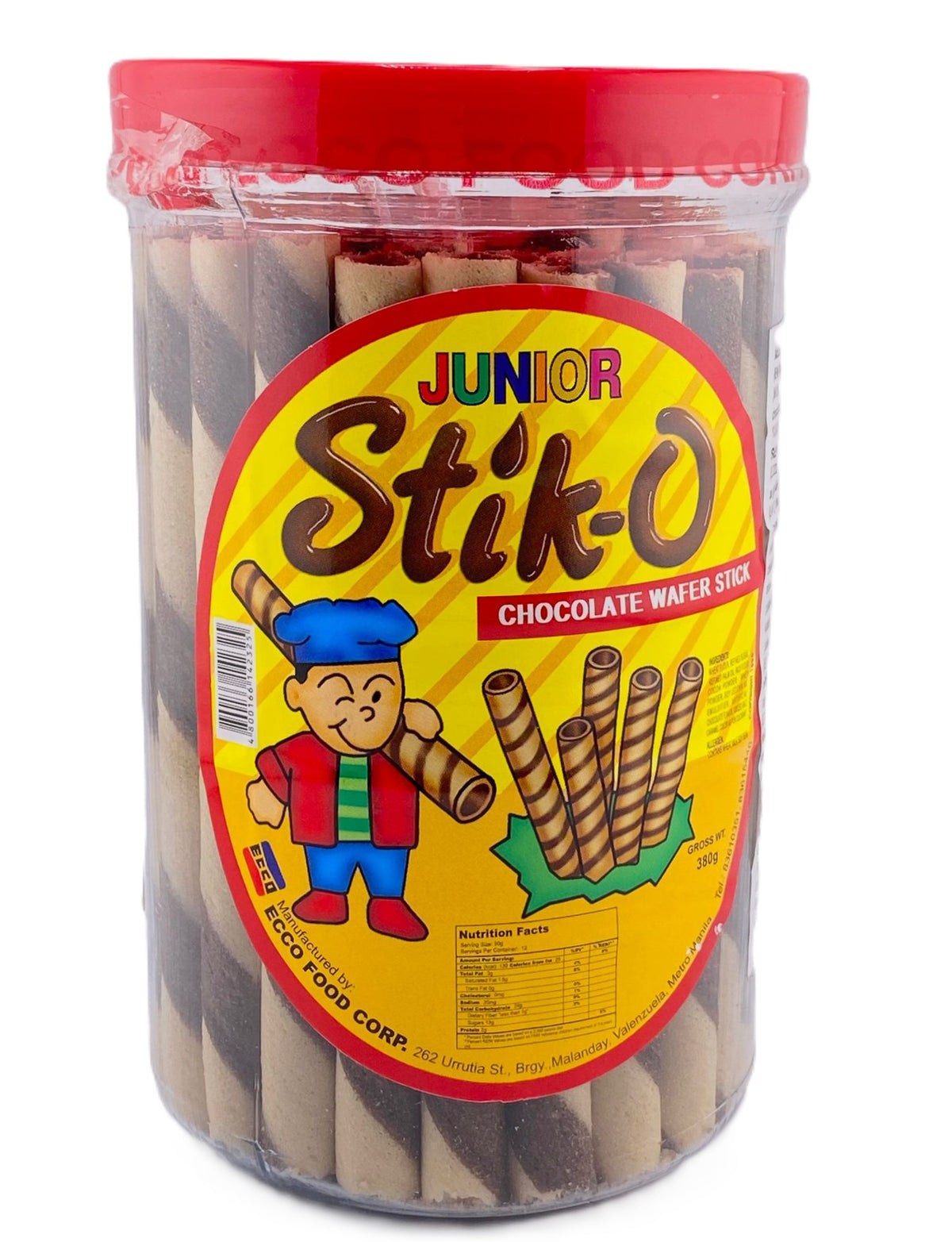 STIK-O CHOCOLATE 380G