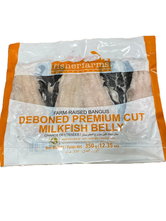 fisherfarms Milkfish deboned Belly Premium 350g