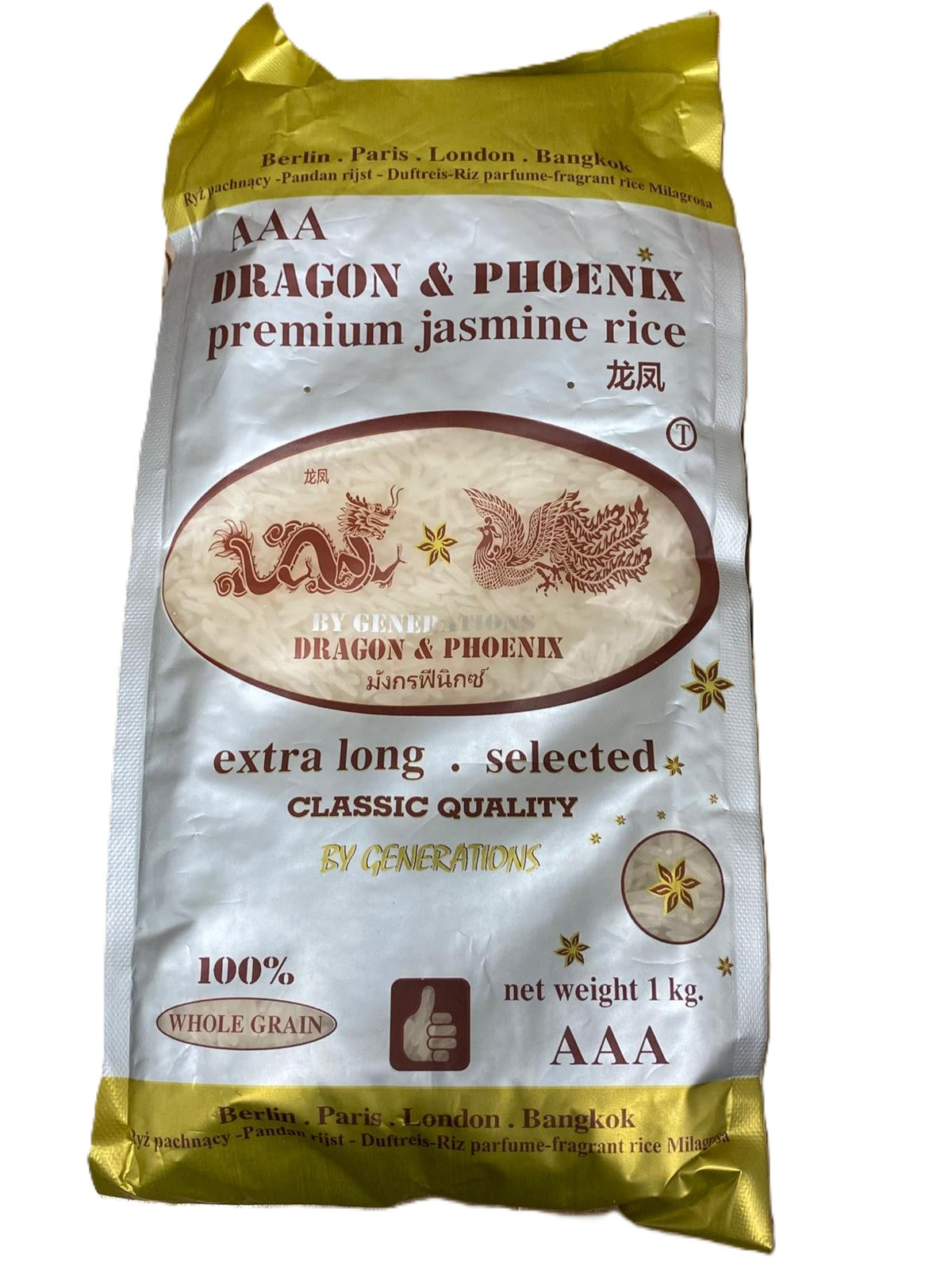 Dragon and Phoenix Jasmine Rice Premium Quality 1kg