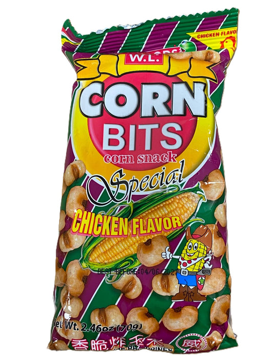 W.L. Corn Bits - Chicken 70g