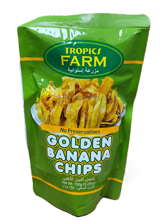 Tropics Farm Banana Chips 150g