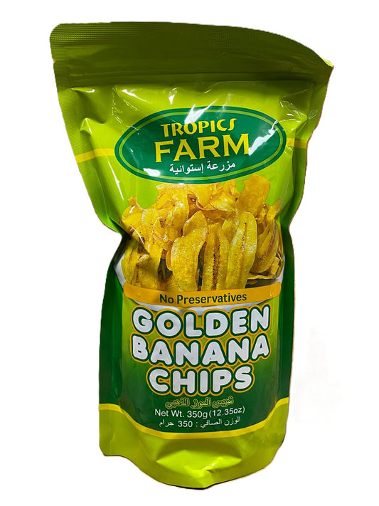 Tropics Farm Banana Chips 350g