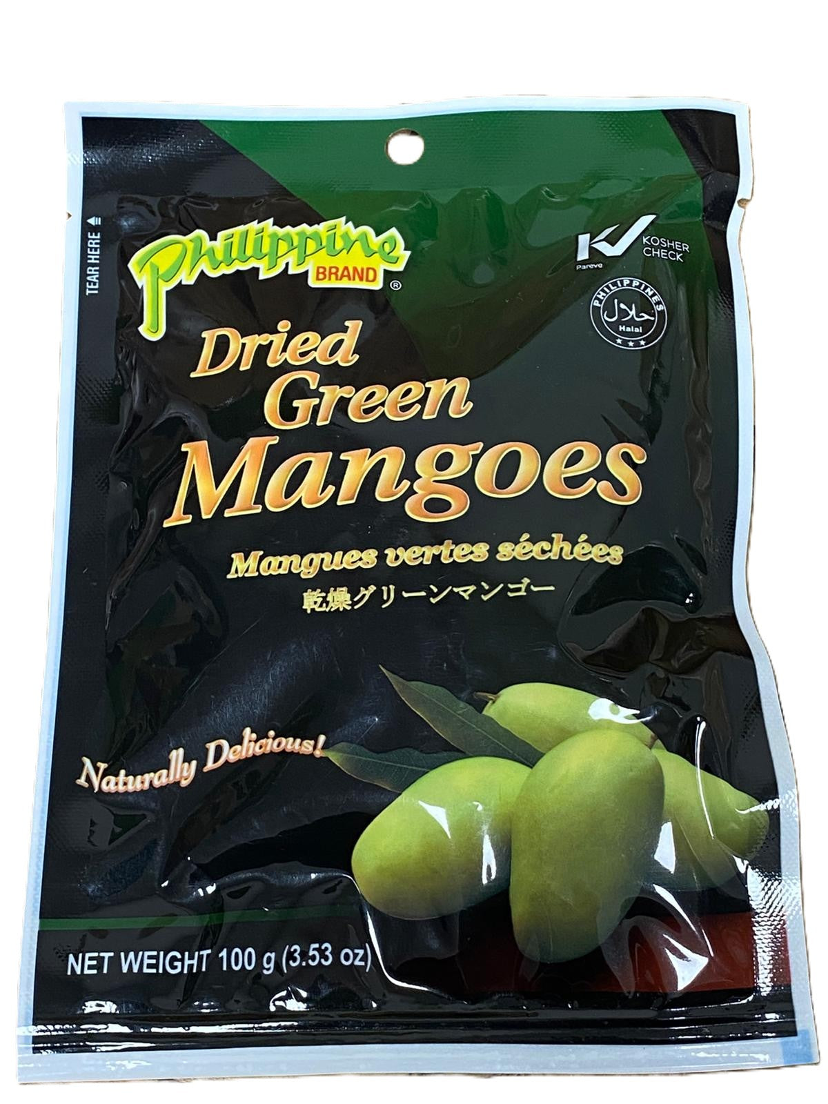 Philippine Brand Dried Green Mango 100g