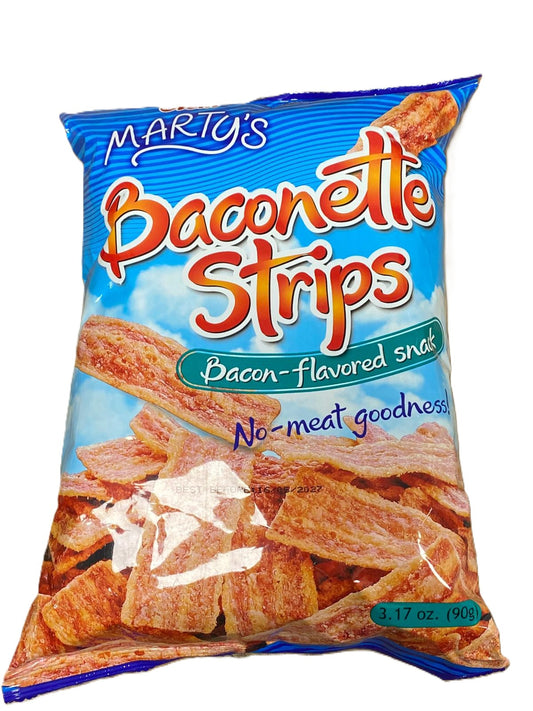 Oishi Marty's Baconette Strips Bacon Flavored 90g