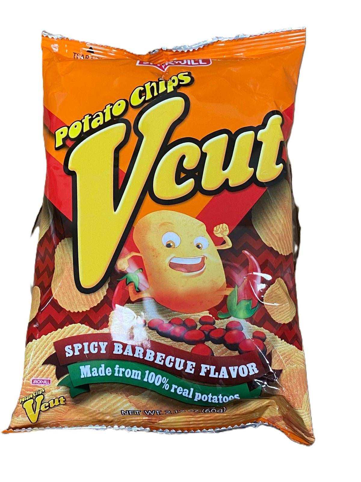 JACK & JILL V CUT SPICY BARBECUE 60G