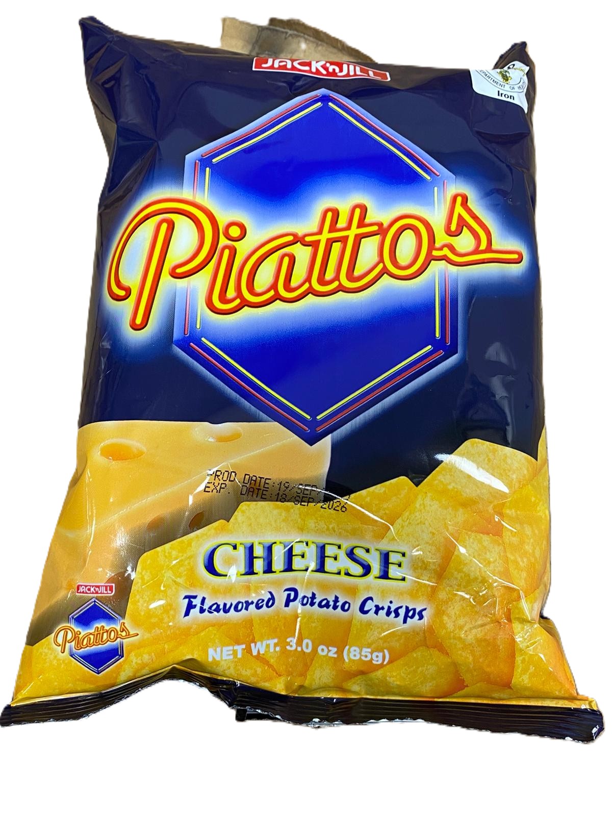 Jack & Jill Piattos Cheese 85g