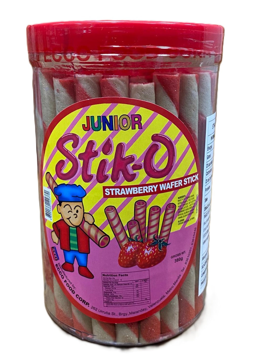 STIK-O STRAWBERRY 380g