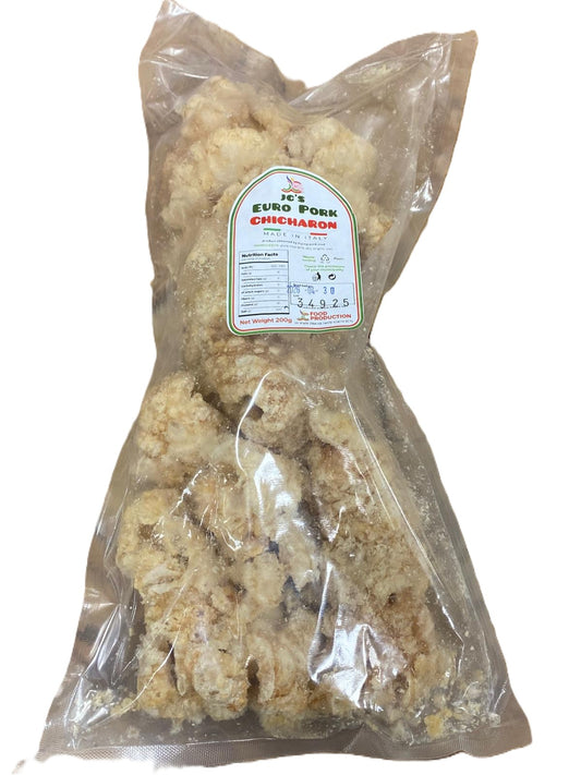 JC Euro Pork Chicharon Original 200g