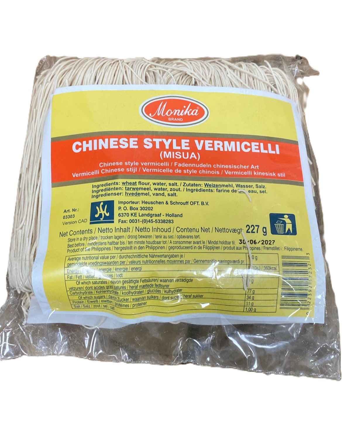 Monika Chinese Misua Vermicelli 227g