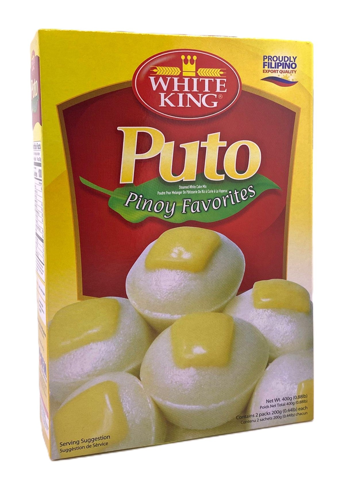 White Puto steamed White Cake Mix 400g
