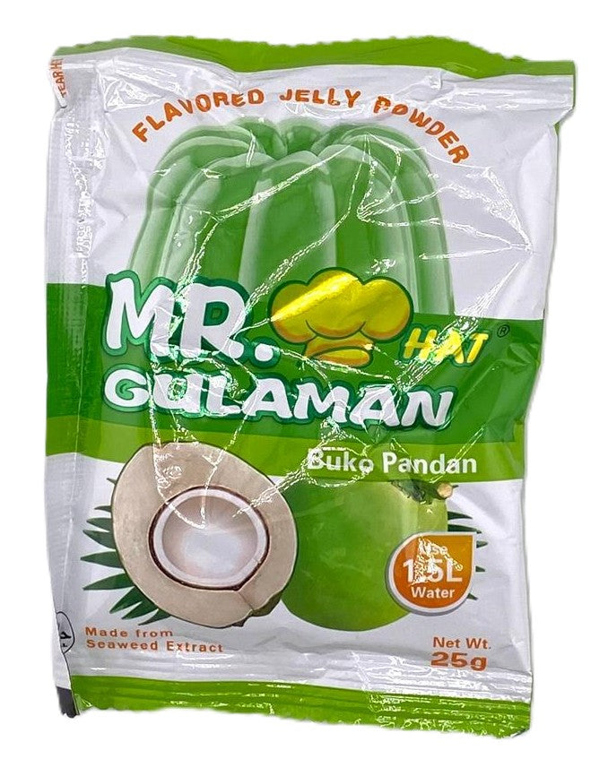 Mr. Hat Gulaman Buco Pandan 25g Single