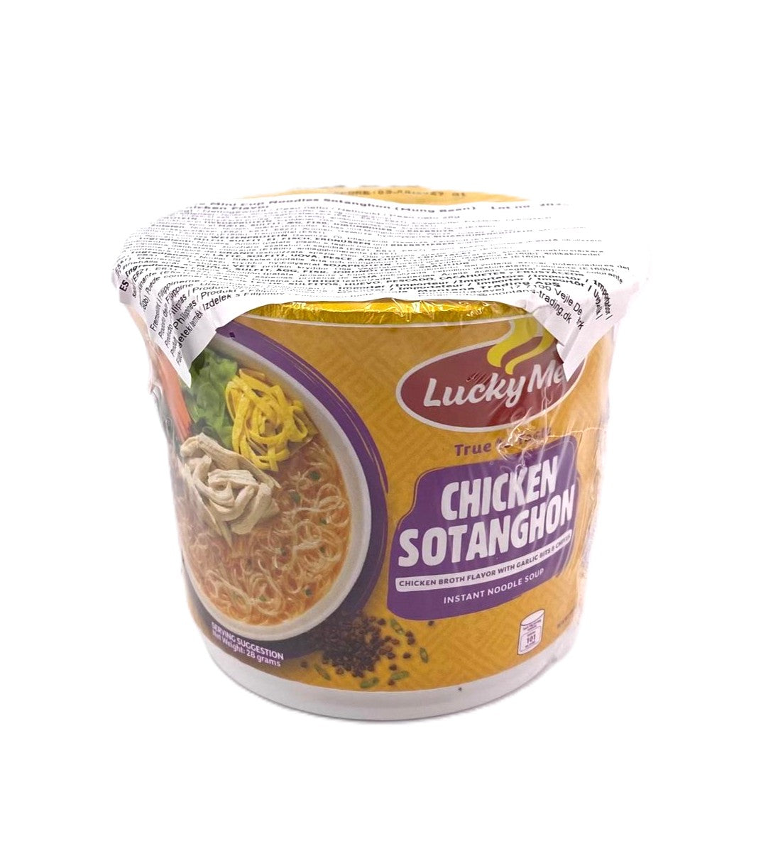 Lucky Me Mini Go Cup Chicken Sotanghon 30g