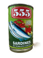 555 SARDINES in Tomato Sauce 155g