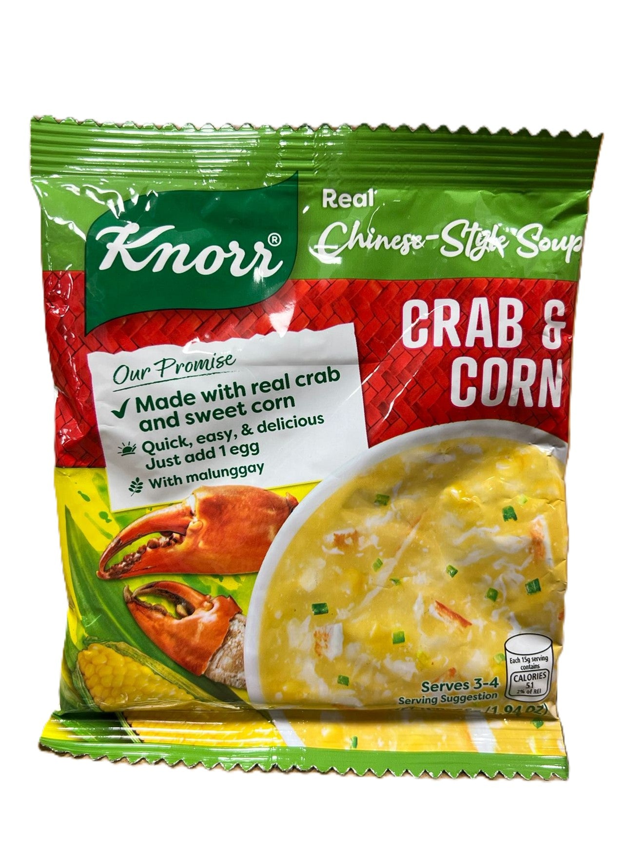 Knorr Crab Corn Soup 60g