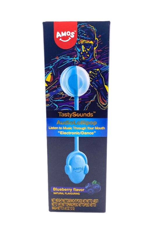 Tasty Sounds Lollipop Blueberry Rock Music 12g