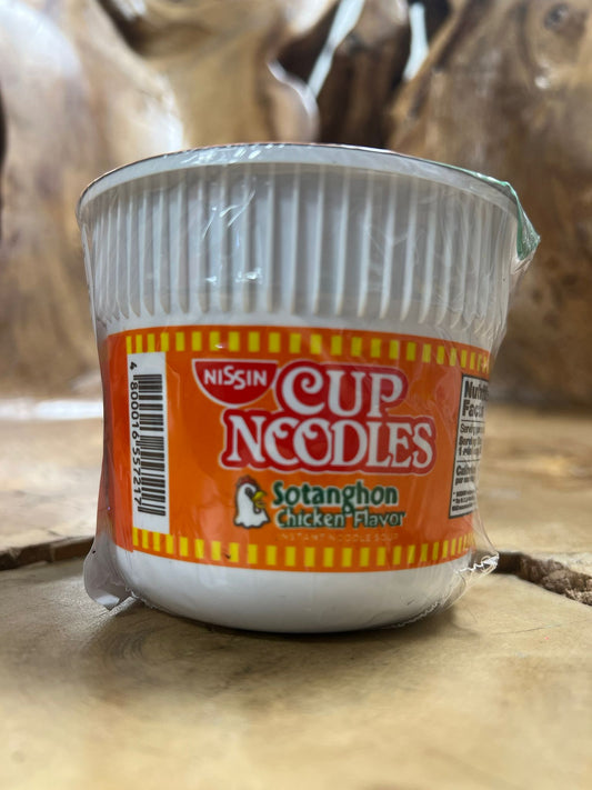 Nissin Mini Cup Noodles Sotanghon Chicken 30g