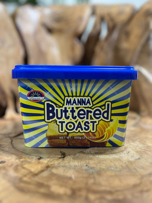 Laura's Manna Buttered Toast Tubs 600g