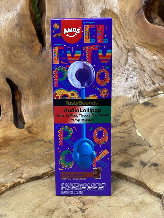 TastySounds Lollipop Cola Flavor with Music El Futuro 12g