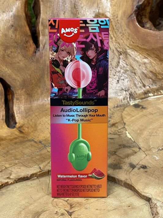 TastySounds Lollipop Watermelon Flavor with Music - K-Pop 12g