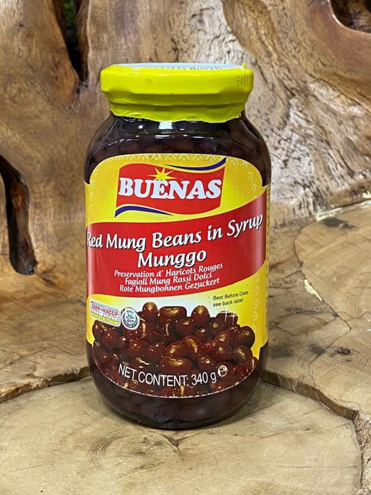 Buenas Red Mung Beans in Syrup 340g
