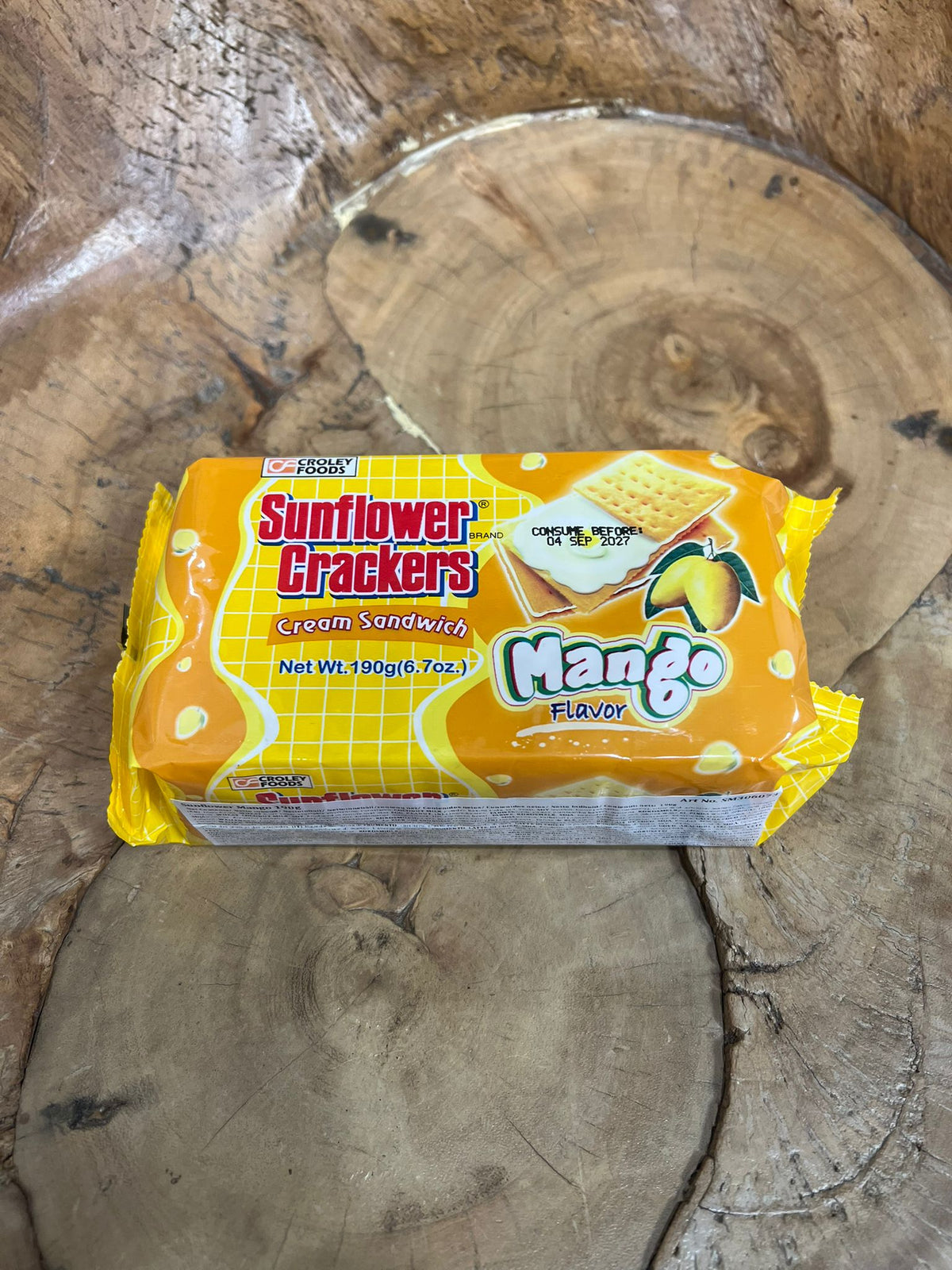 Sunflower Cracker Mango Flavor 190g