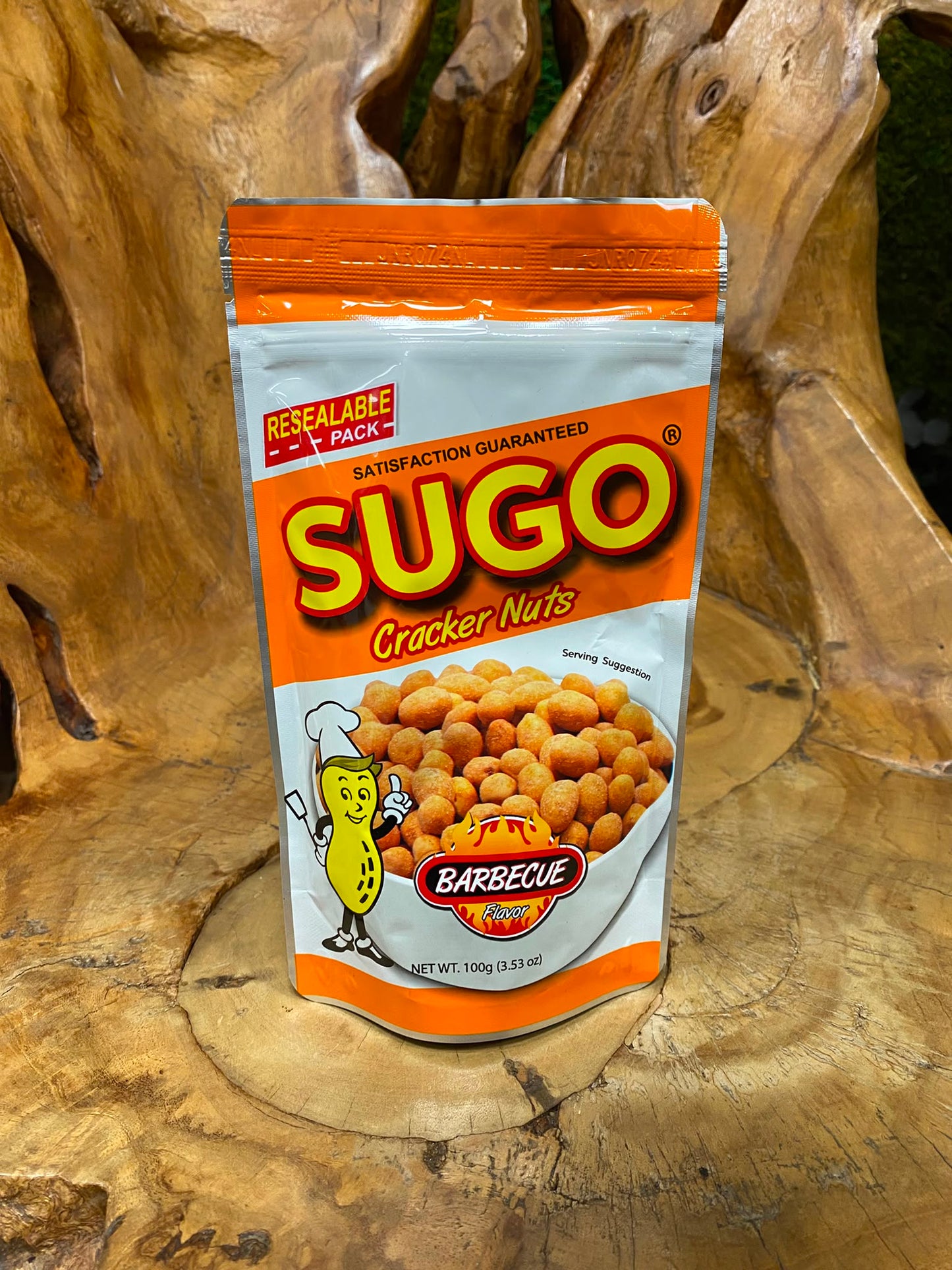 Sugo Cracker Nuts - Barbecue Flavor 100g