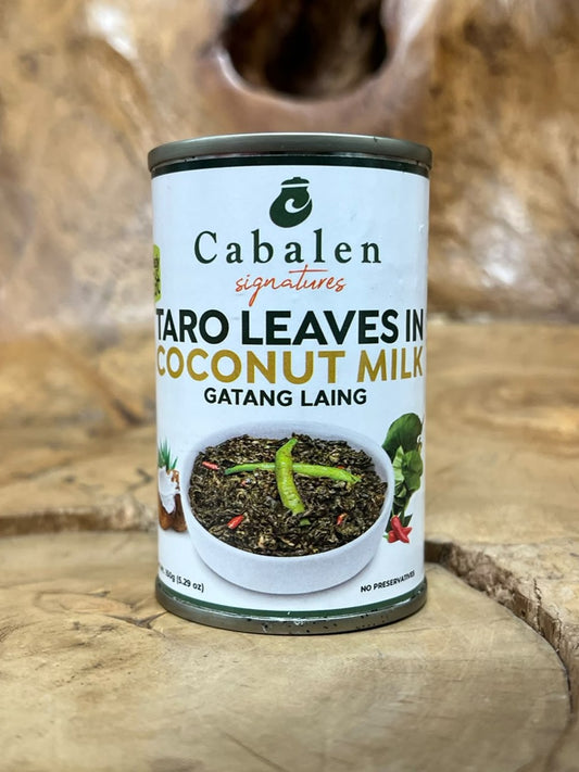 CABALEN GATANG LAING - Taro Leaves in Coconut Milk -150G