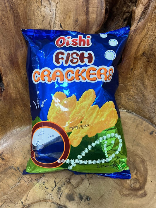 Oishi Fish Crackers 90G