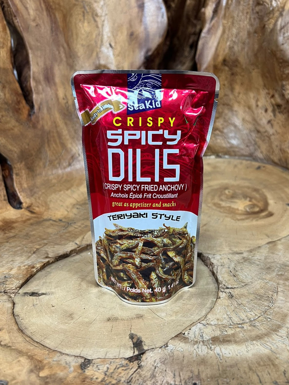SEAKID CRISPY DILIS 40G