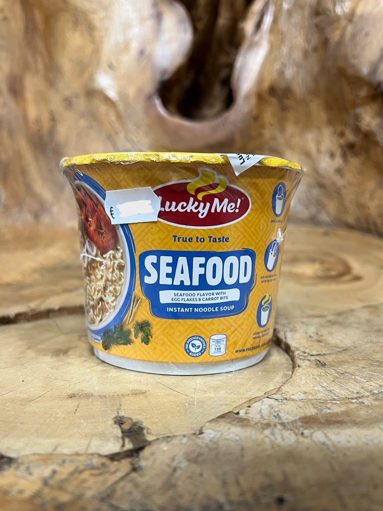 Lucky Me Mini Go Cup Seafood 40gr