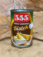 555 Sardines Fried Bistek 155g