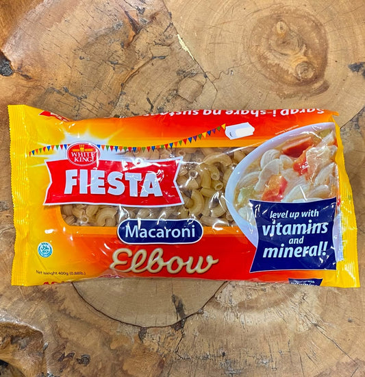 White King Fiesta Elbow Macaroni 400g