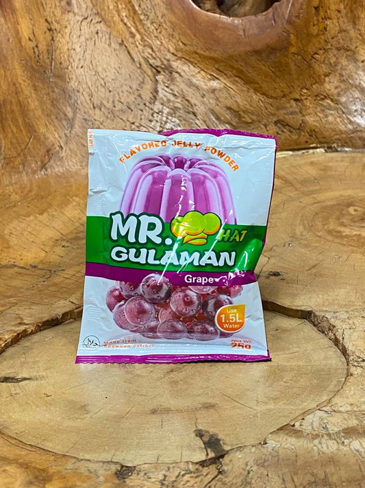 Mr. Hat Gulaman Grapes 25g