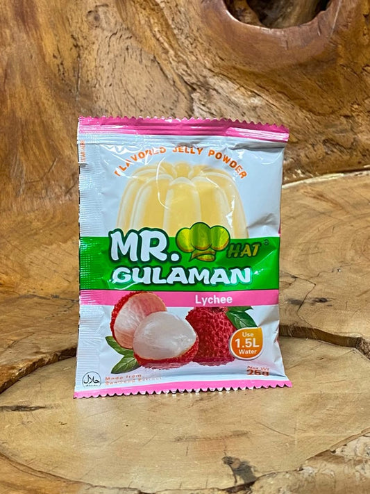 Mr. Hat Gulaman Lychee 25g