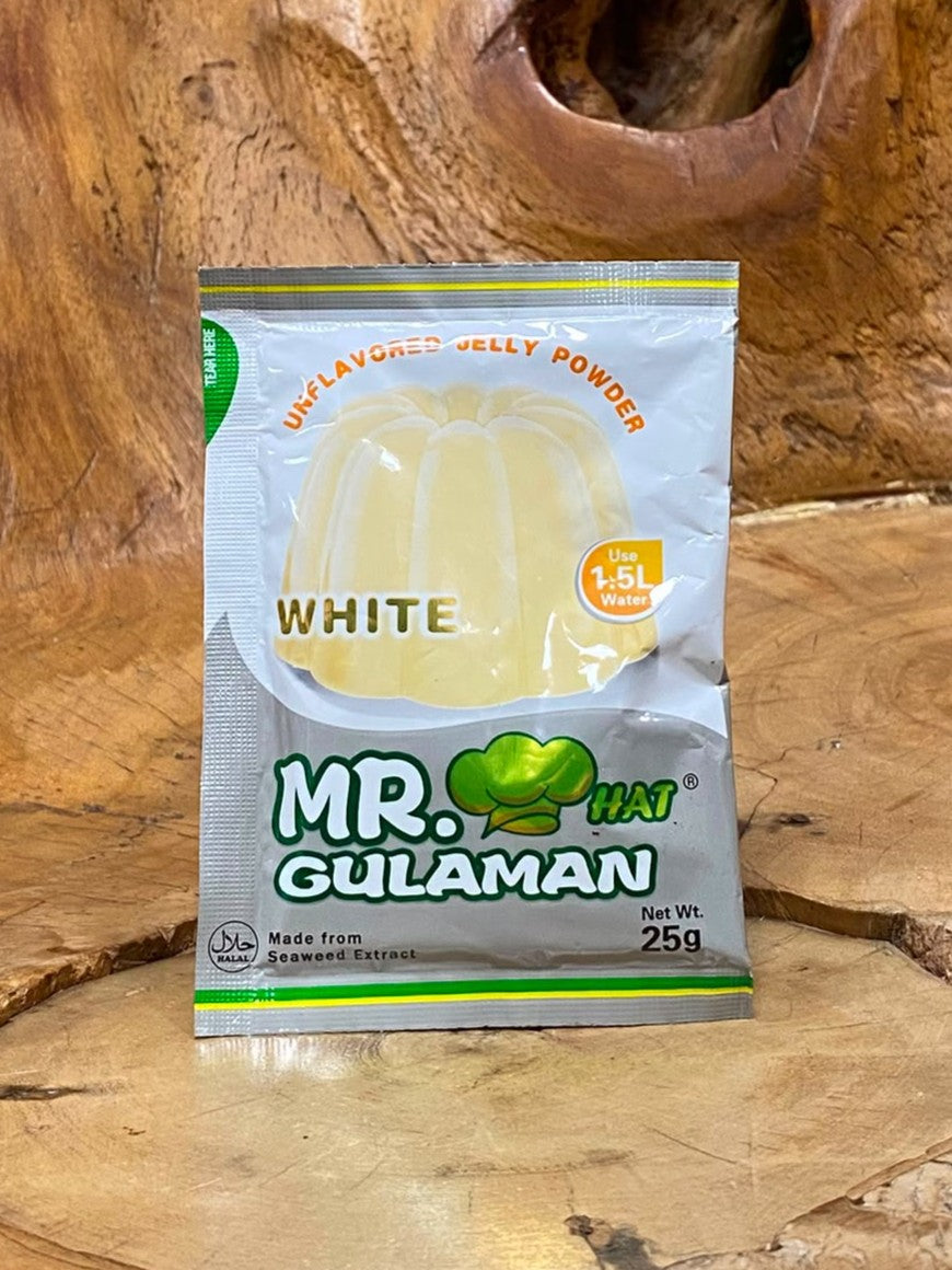 Mr. Hat Gulaman White 25g